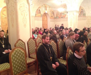 Председатель комиссии по канонизации святых Екатеринодарской епархии на заседании конференции "Прославление и почитание святых"