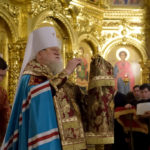 Во время торжественного всещного бдения в Екатерининском кафедральном соборе г. Краснодара